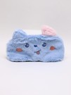Маска для сна гелевая "Fluffy monster", blue