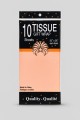 Бумага тишью "Classic", peach, 50 х 66 см, 14 г/м2 (набор 10 шт.)
