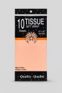 Бумага тишью "Classic", peach, 50 х 66 см, 14 г/м2 (набор 10 шт.)