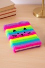 Блокнот плюшевый «Rainbow cat», rainbow, 21,5х15 см, плотность 70 гр.