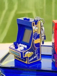 Брелок - игра "Slot machine", dark blue