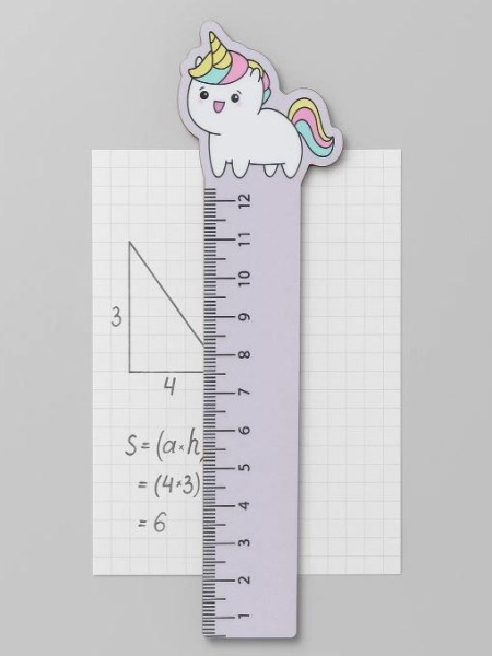 Линейка ECO из дерева Аниме «Unicorn» 