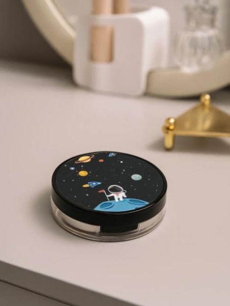 Контейнер для линз «Space cosmonaut», blue 
