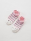 Носки iLikeGift «Bear face», pink, мужские/женские евро размер 35-41