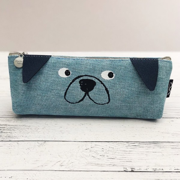 Пенал "Dog", blue 