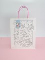 Пакет подарочный крафтовый «Coloring book», yummy (26*32*12)