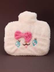 Грелка плюшевая "Sweet hugs", white, 1000 мл (20*20 см)