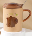 Кружка «Capybara I love u», (400 ml)