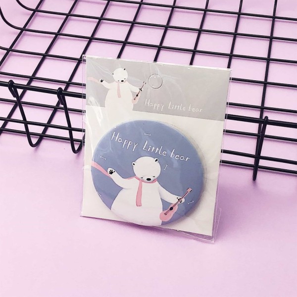 Зеркало "Happy little bear", light blue 
