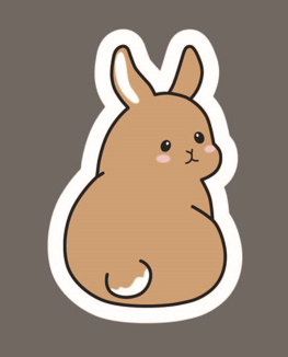 Значок ECO из дерева Little hare