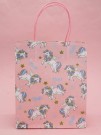 Пакет подарочный крафтовый «Cool gerl», unicorn (21*25,5*10)