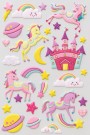 Наклейки объемные "Magic princess new" (9*22,5 см)