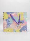 Пакет подарочный «Summer brushstrokes», purple (33*26.5*10)