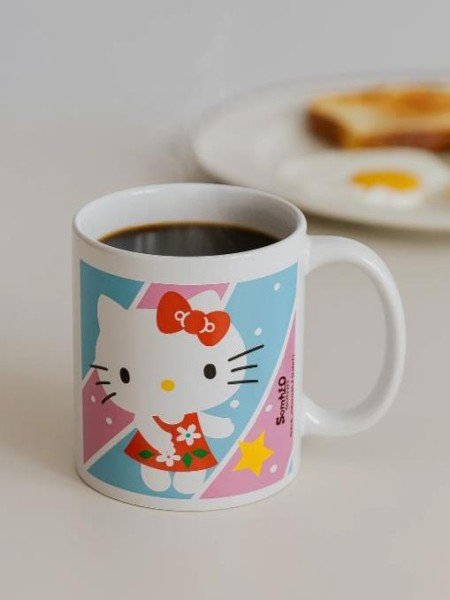 Кружка керамическая "Hello Kitty Искусство", в подарочной упаковке (220 мл) 