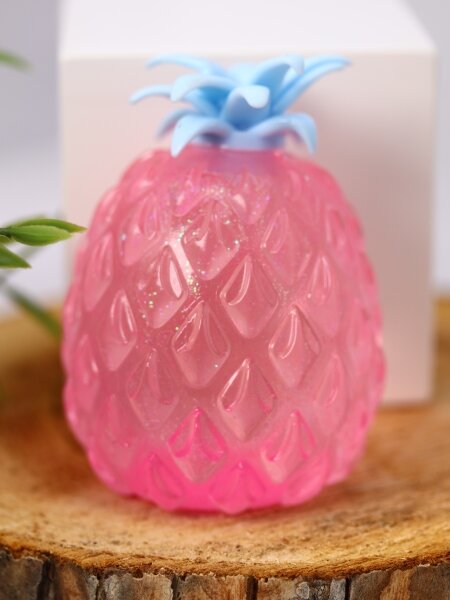 Мялка - антистресс «Pineapple», pink 