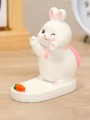 Подставка под телефон/планшет «Winking bunny», white