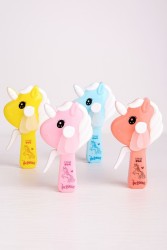 Портативный механический ручной вентилятор «Unicorn» (14,5х7,5х4 см), mix