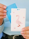 Держатель для карт «Pink goose» (6,5 х 10,4 см)