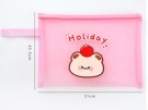 Папка пенал "Holiday bear", pink (23.5*31 см)