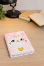 Блокнот плюшевый «Kitty heart», rainbow, 21,5х15 см, плотность 70 гр.