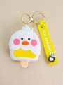 Брелок-кошелёк "Chick ice cream", white (9.5*7.5 см)