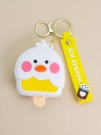 Брелок-кошелёк "Chick ice cream", white (9.5*7.5 см)