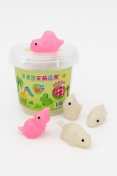 Мялка - антистресс «Dino», mix, 1 банка, 20 шт. (12,3*13 см)