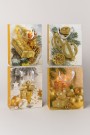 Пакет подарочный люкс (S) НГ «Золотой», (18*23*10)