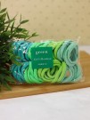 Набор резинок для волос "Rainbow", green, 50 шт. в наборе
