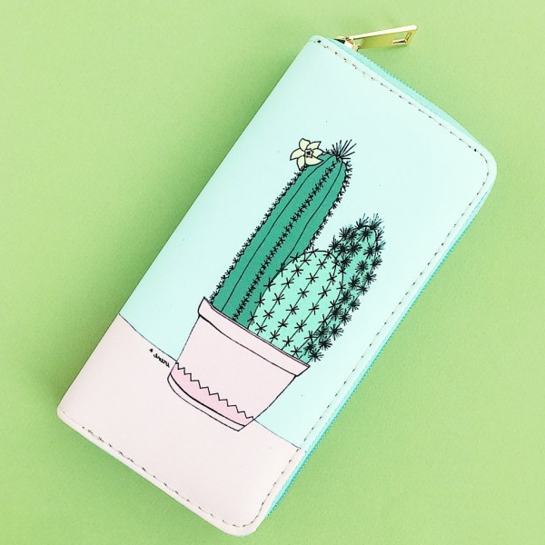 Кошелёк "Three cactus" 