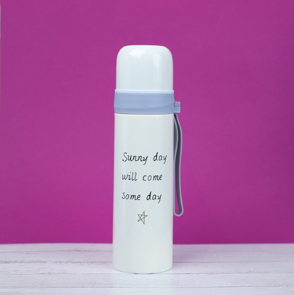 Термос "Sunny day", white (500ml) 