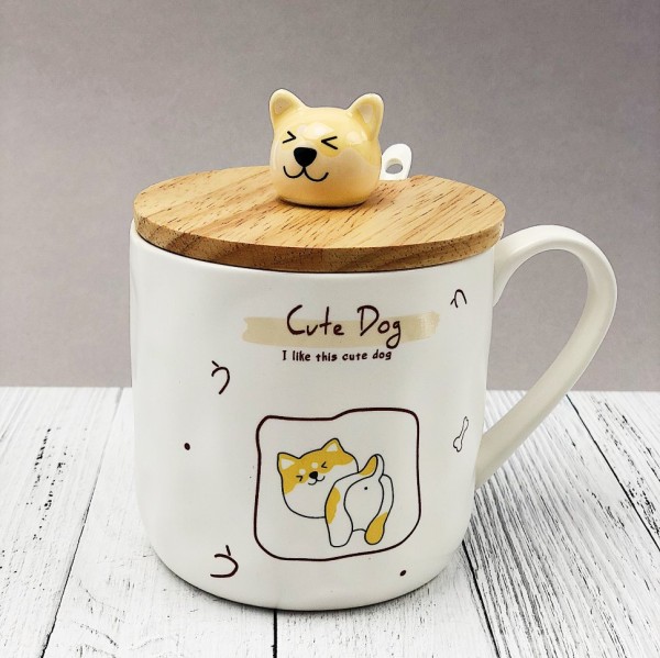 Кружка "Dog yellow" (380ml) 