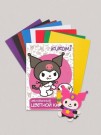 Картон цветной А4 мелованный 10 цв. "Kuromi", односторонний, 10 л