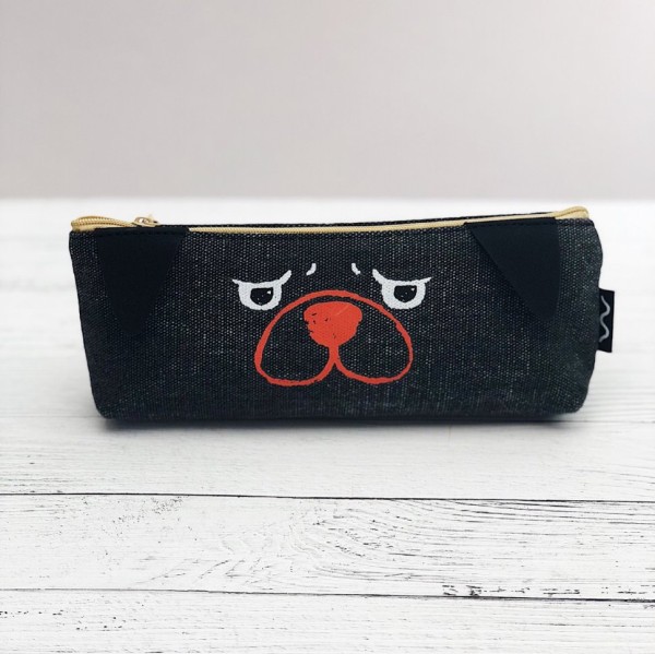 Пенал "Dog", black 