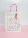 Пакет подарочный крафтовый «Coloring book», love (26*32*12)