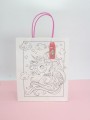 Пакет подарочный крафтовый «Coloring book», love (26*32*12)