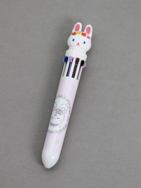 Разноцветная ручка 10 в 1 "Cotton Rabbit, green pen" 