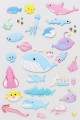 Наклейки объемные "Underwater world" (9*22,5 см)