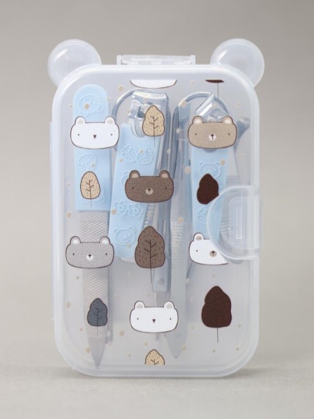 Маникюрный набор "Many cat leaf", blue 