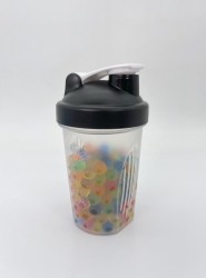 Спортивный шейкер "Classic", black (400 ml)