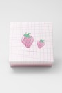 Подарочная коробка «Two strawberry», 16*16*7.5