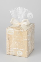 Пленка "Мишки" кофе с молоком, 70см*10ярд