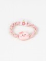 Резинка для волос GIRLY "Candy pig", pink