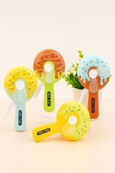 Портативный механический ручной вентилятор «Bagel» (14,5х7,5х4 см), mix
