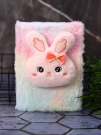 Блокнот плюшевый «Cute bunny» , 13х18 см, плотность 80 гр.