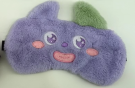 Маска для сна гелевая "Fluffy monster", purple