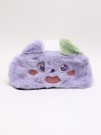 Маска для сна гелевая "Fluffy monster", purple