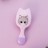 Расческа «Hello cat», purple