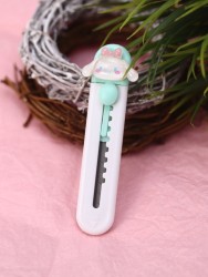 Канцелярский нож "Glass hare", white