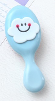 Расческа "Smile cloud big", blue 